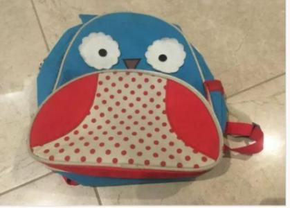 2 (two) backpacks Skip Hop Little Kid Zoo Backpack Owl and extra