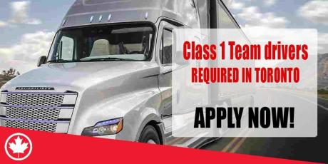 Class 1 Team drivers REQUIRED IN TORNOT