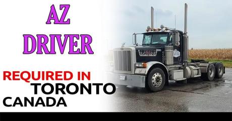Need city AZ driver starting from mississauga