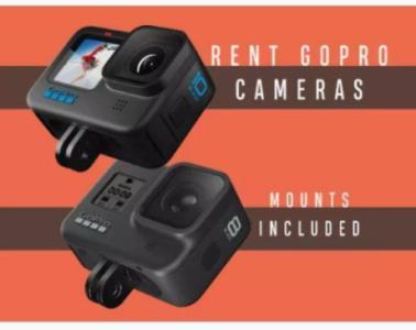 Rent GoPro 10 Cameras w/Mounts Included - Go Pro