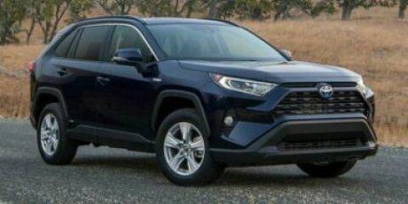 2021 Toyota RAV4 Hybrid XLE in White, Variable Transmission